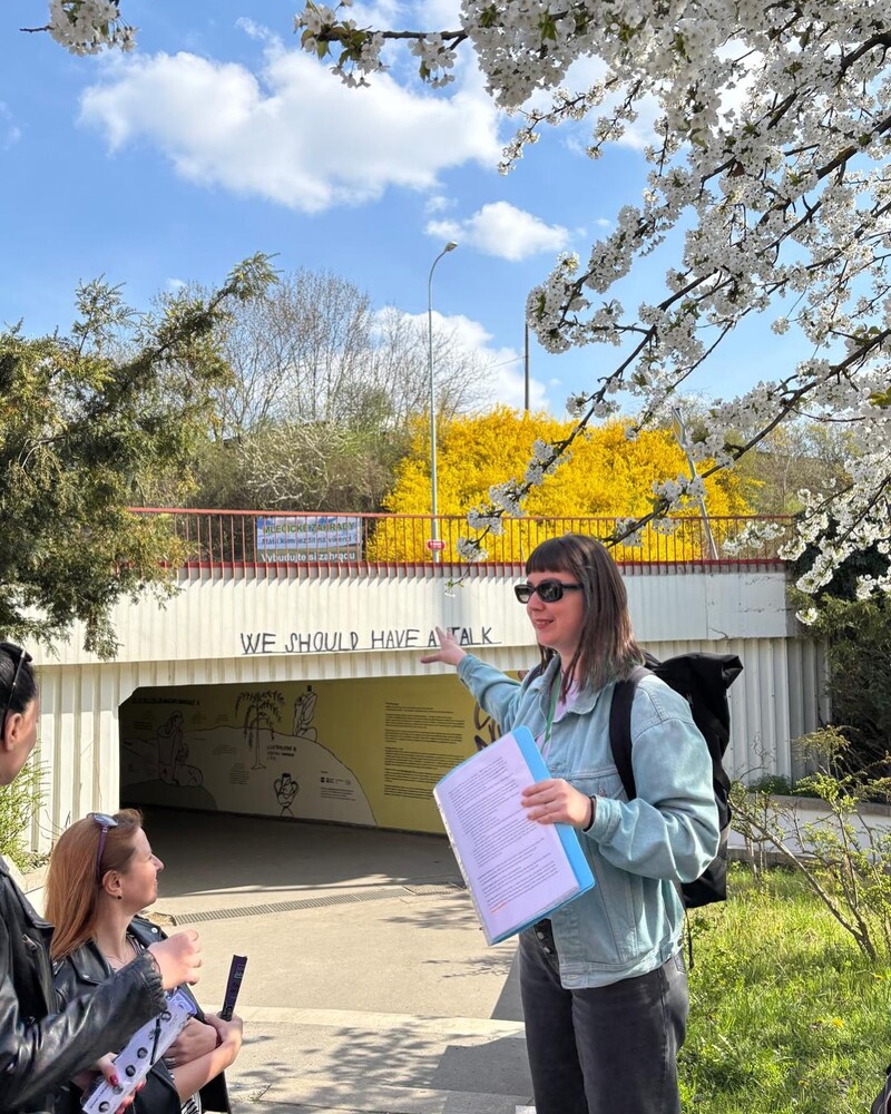 Prague Feminist Tours in action